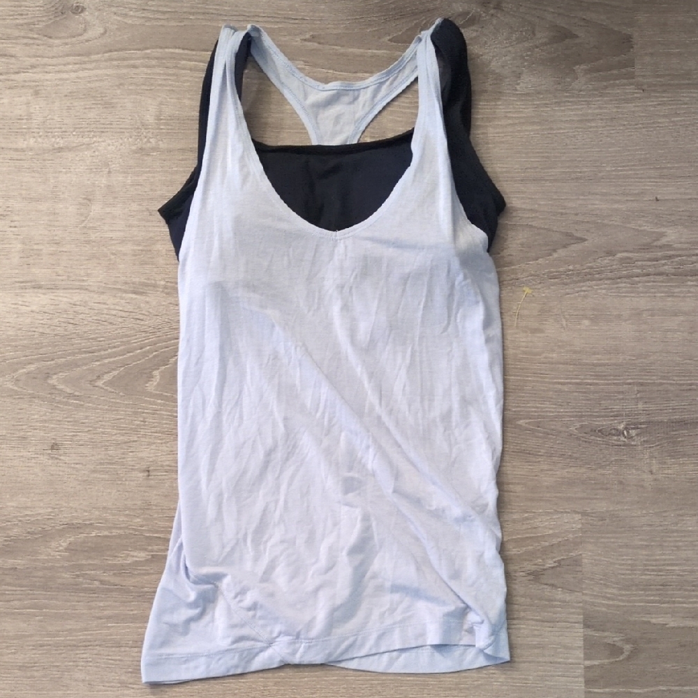Athleta 2 In 1 Sports Bra Tank Size Small